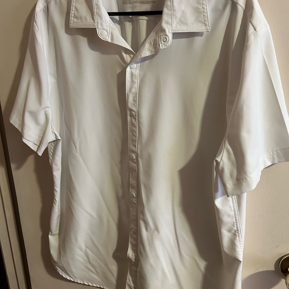 Classic White Men's Shirt